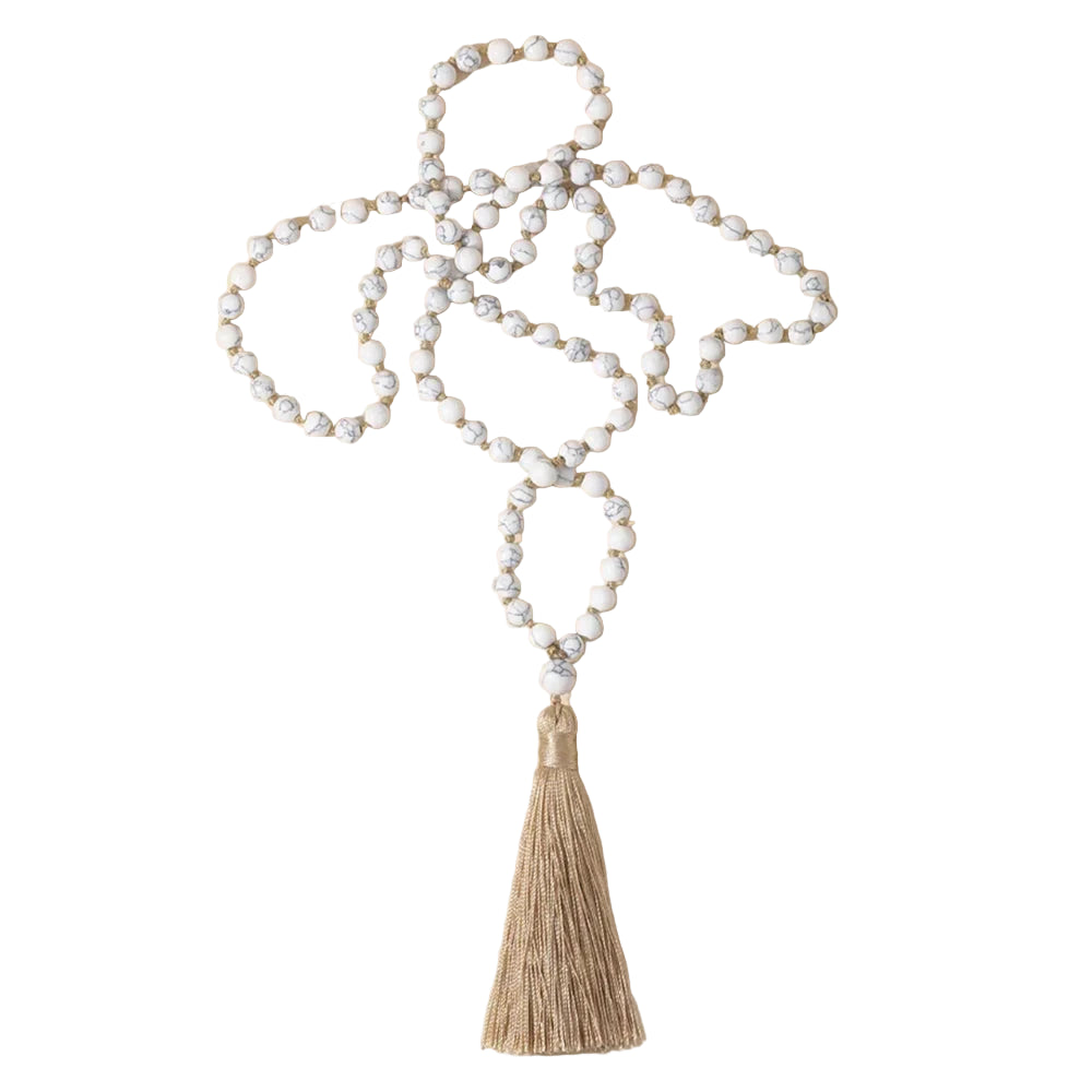 Handmade Mala Necklace – 108 Beads