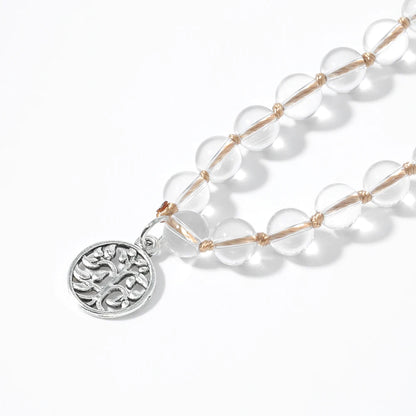 Crystal Mala Necklace – 108 Beads