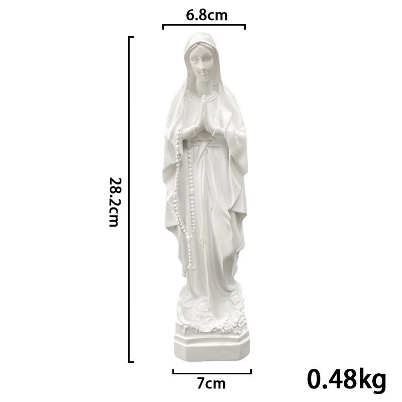 Virgin Mary Resin Statue – Sacred Art Home Décor
