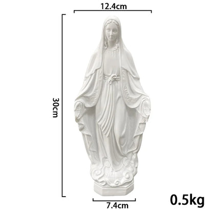 Virgin Mary Resin Statue – Sacred Art Home Décor