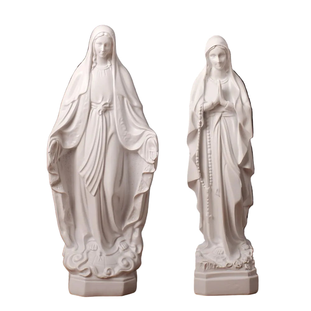 Virgin Mary Resin Statue – Sacred Art Home Décor