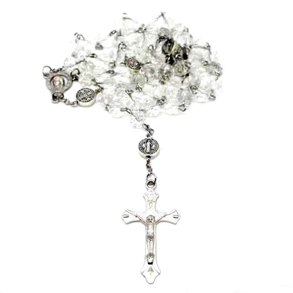 Crystal Cross Pendant Necklace
