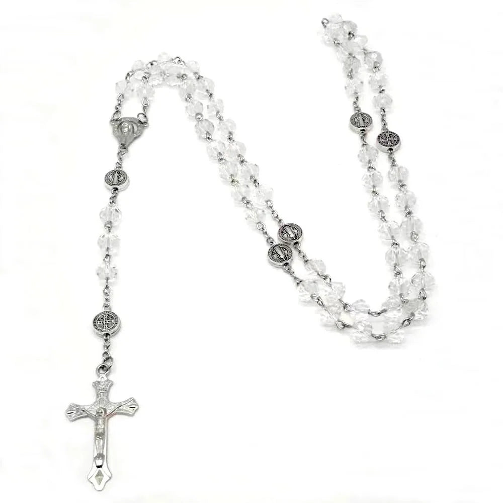 Crystal Cross Pendant Necklace