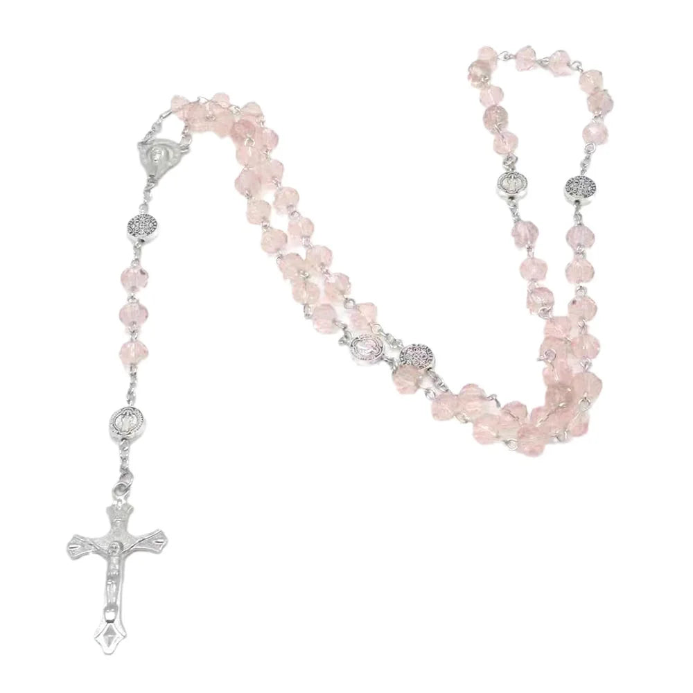 Crystal Cross Pendant Necklace