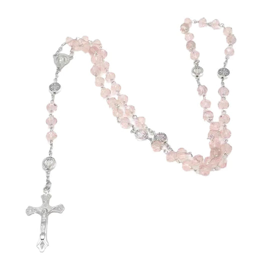 Crystal Cross Pendant Necklace