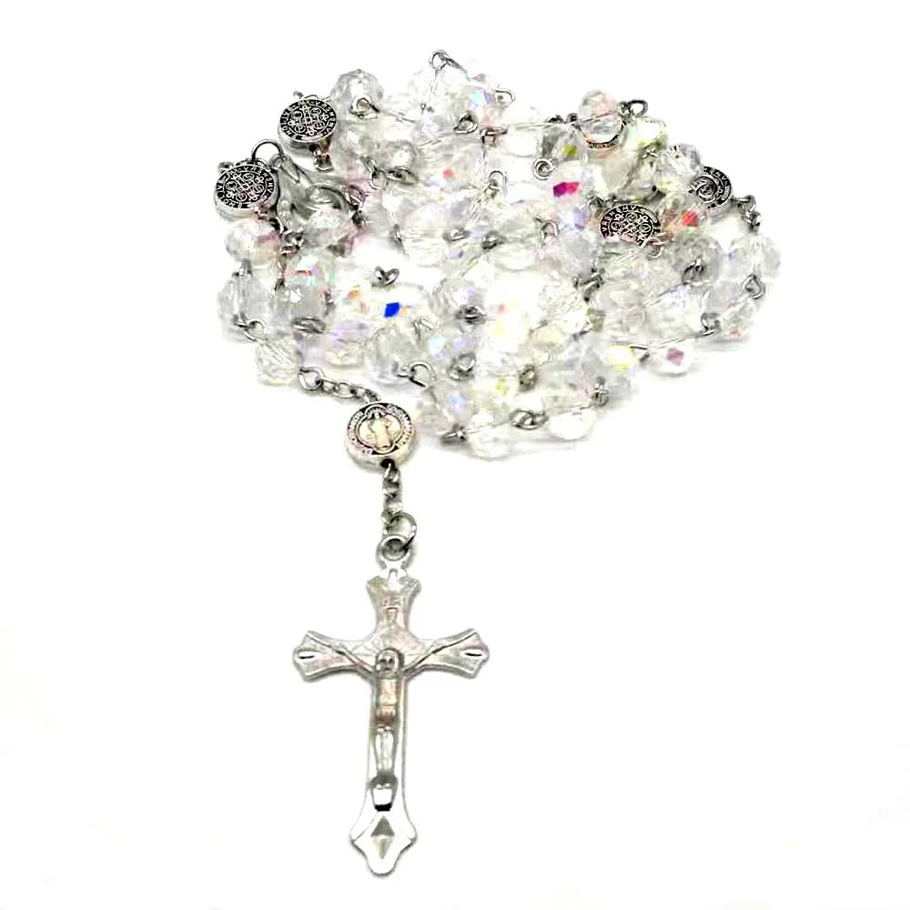 Crystal Cross Pendant Necklace