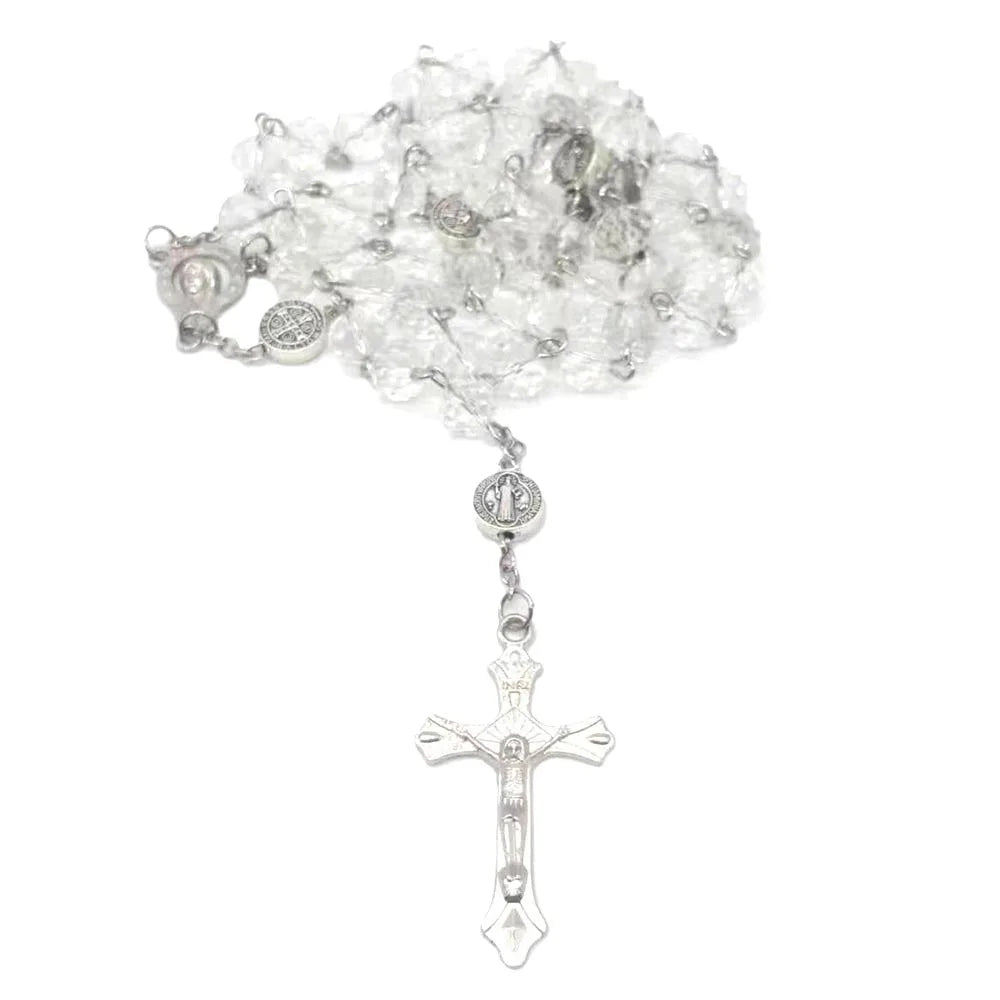 Crystal Cross Pendant Necklace